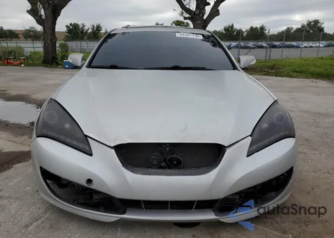 2012 Hyundai Genesis Coupe 2.0T from USA, damaged, VIN KMHHT6KDXCU072684